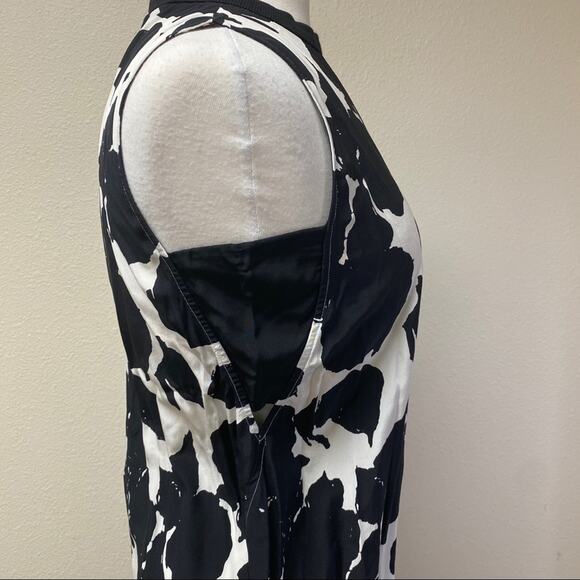 10 Crosby Derek Lam Abstract Dress Black White 8 - Picture 4 of 12